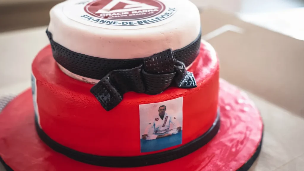 Gracie Barra Birthday Party Cake