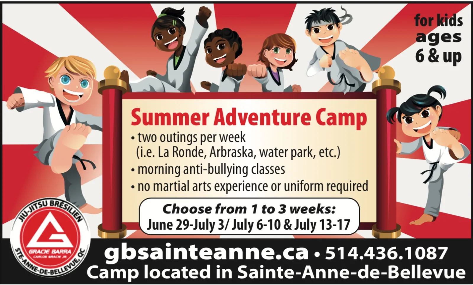 summer camp west island