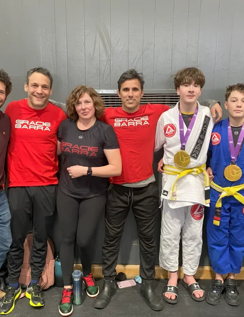 GB Sainte-Anne team supporting athletes at tournament